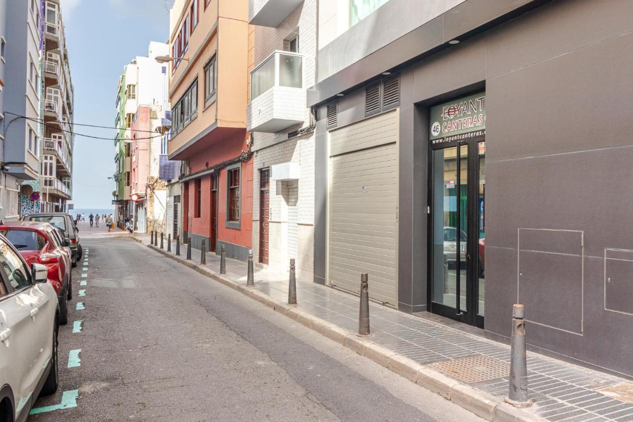 Modern Flat Las Canteras ลาสปัลมาส เด กรานคานาเรีย ภายนอก รูปภาพ